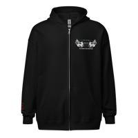 Image 2 of Abgrund Heavy zip Hoodie