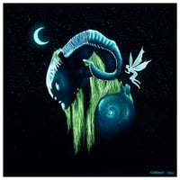 2006 Pan's Labyrinth Faun Fine Art Print