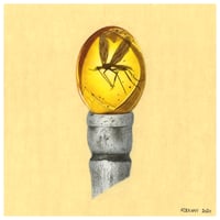 1993 Jurassic Park Mosquito in Amber Fine Art Print