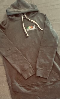 Image 4 of WOMEN'S TUNIC HOODIE- Heather Gray / Black