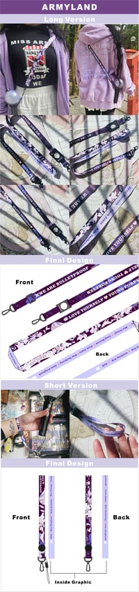 Image 2 of 💜 BTS Concert Light Stick Straps – Instock inventory 💜