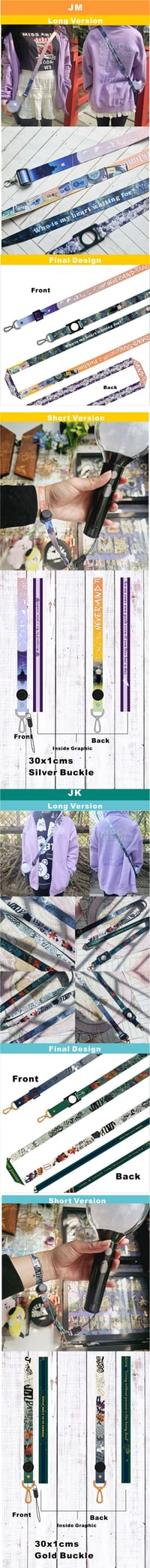 Image 4 of 💜 BTS Concert Light Stick Straps – Instock inventory 💜