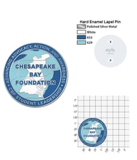 CBF Student Leadership Pins - Qt. 100 (Reprint)