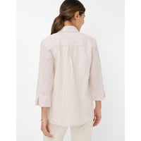 Image 4 of CAMISA BEIGE RAYAS