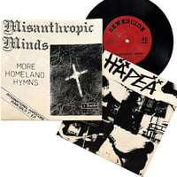 Image 2 of MISANTHROPIC MINDS / HÄPEÄ - Split 7"