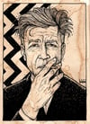 LYNCH - ink illustration on coffee stained paper