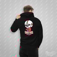 Image 1 of STUNT DOUBLE - BACK - BLACK - HOODIE