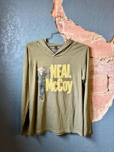 Image of Neal McCoy Long Sleeve Photo Hoodie