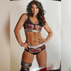 Autographed 8x10 - WWE Victoria Black Widow Customs Gear