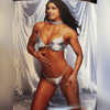 Autographed 8x10 - WWE Victoria Silver Lingerie