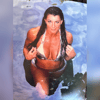 Autographed 8x10 - WWE Victoria Taking a Dip