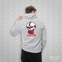 Image 1 of STUNT DOUBLE - BACK - SPORT GREY - HOODIE