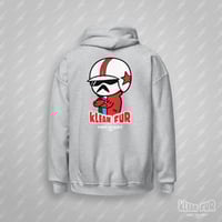 Image 3 of STUNT DOUBLE - BACK - SPORT GREY - HOODIE