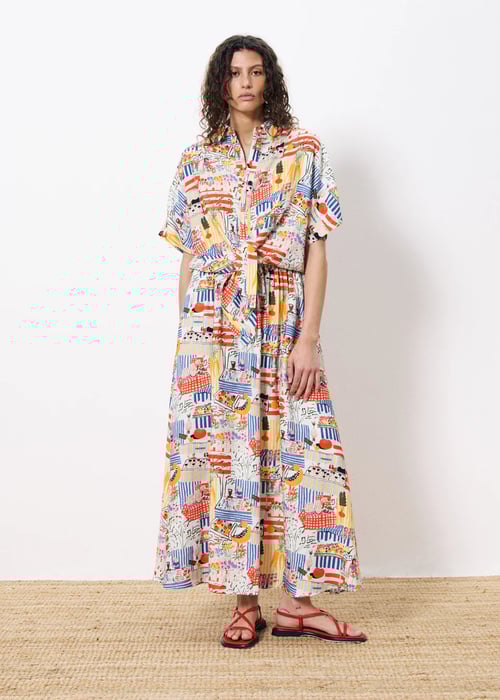 Image of 1-Camisa Celiane estampada 