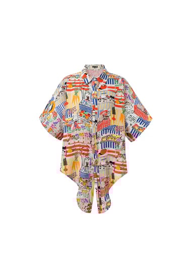 Image of 1-Camisa Celiane estampada 
