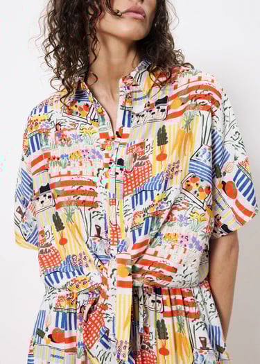 Image of 1-Camisa Celiane estampada 