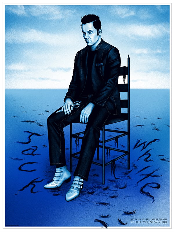 Image of {SET of 2} Jack White - Brooklyn, Nov 16th & 17th