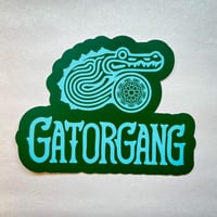 Image 2 of Gator Gang Logo Sticker