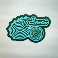 Image 3 of Gator Gang Logo Sticker