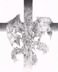 Original drawing (8x10") squatting lord