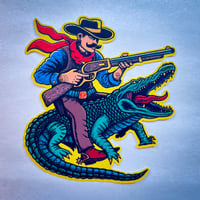 Image 2 of Mad Gator Morgan Sticker