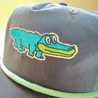 Image 4 of Gizzy Gator Golf Rope Hat