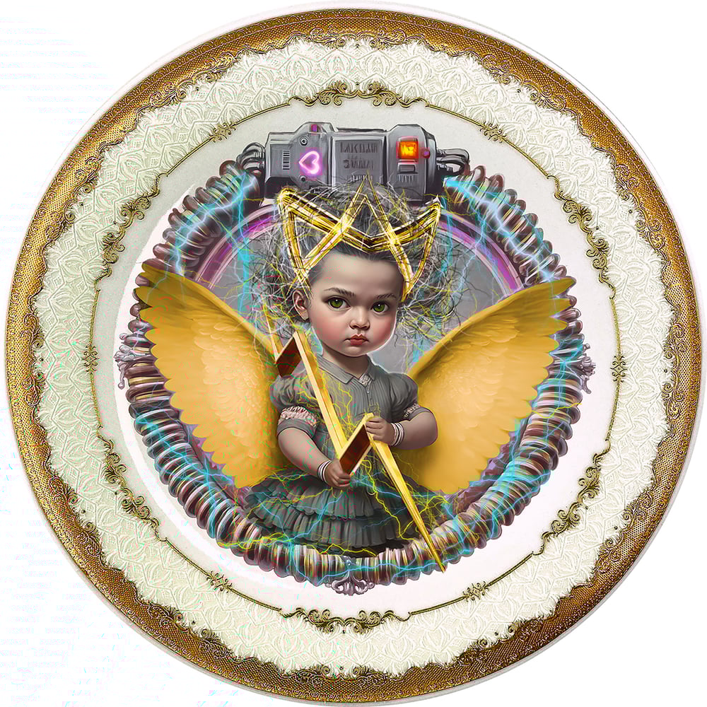 Image of Oya - Valentine's Day - Fine China Plate - #0778 SPECIAL EDITION