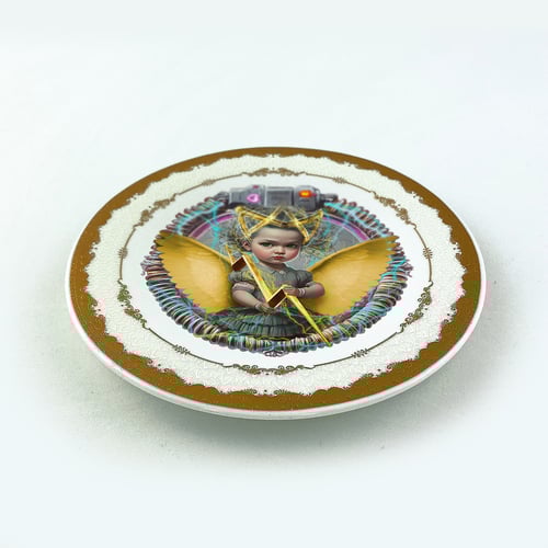 Image of Oya - Valentine's Day - Fine China Plate - #0778 SPECIAL EDITION