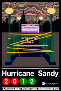 Image 1 of Hurricane Sandy 2012 Poster 