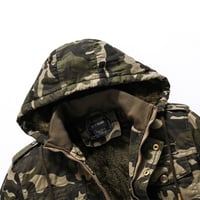 Image 2 of Casual Men's Jacket Camouflage Printed Outerwear