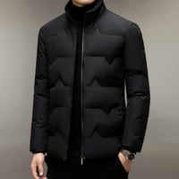 Image 5 of Men's Thickened Cotton-padded Coat Middle-aged Dad Cotton-padded Jacket