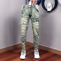 Image 5 of Men's Personality All-matching Fashion Casual Ripped Jeans