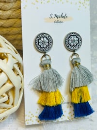 Image 1 of Mosiac Art Earrings (4)