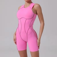 Image 1 of Women's Fashion All-in-one Yoga Jumpsuit