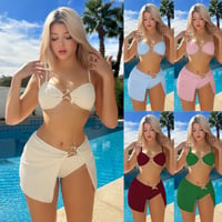 Image 1 of Bikini Swimsuit Women's Three-piece Suit