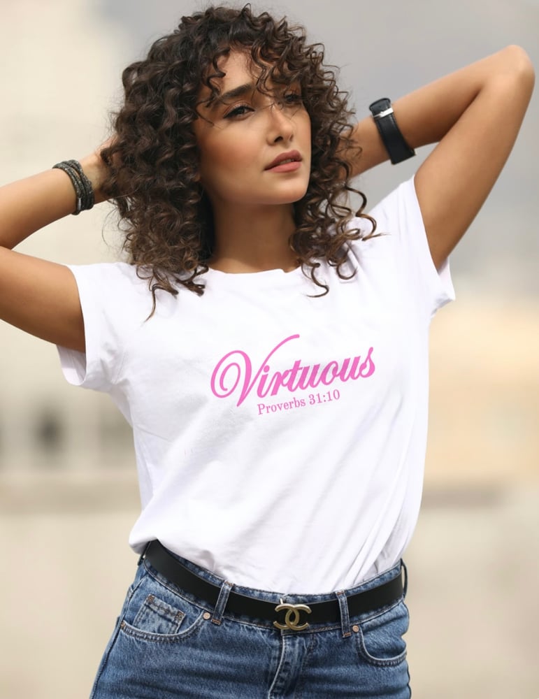 Image of Virtuous V-Neck T-Shirt Women