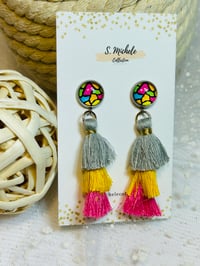 Image 1 of Mosiac Art Earrings