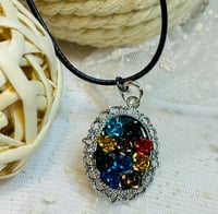 Image 1 of Flower Mix Charm Necklace