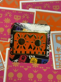 Image of Papel picado Pin Orange