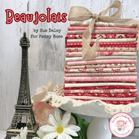 Image 1 of BEAUJOLIAIS 21pc Sampler Box by Sue Daley for Penny Rose Fabrics
