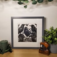 Image 4 of The Gang Medium Linoprint