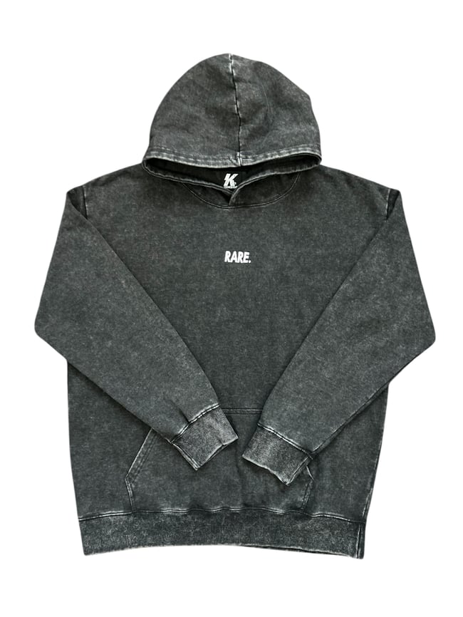 RARE. Hoodie-BLACK