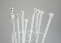 Image 1 of Reborn Cable Ties - Extra Long - Very Thin 14"