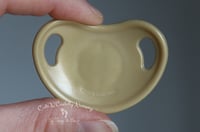 Image 2 of Precious Vintage - HoneyBug Pacifier - Magnetic included - Newborn - Cafe Latte