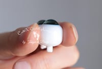 Image 3 of 20mm - Solid Glass Eyes - Ocean Blue
