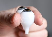 Image 3 of 20mm - Full Round -  German Glass Eyes - Gray