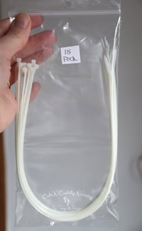 Image 4 of Reborn Cable Ties - Extra Long - Very Thin 14"