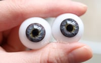 Image 4 of 20mm - Full Round -  German Glass Eyes - Gray