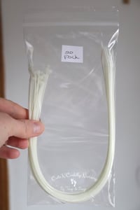 Image 5 of Reborn Cable Ties - Extra Long - Very Thin 14"