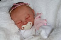 Image 4 of Precious Vintage - HoneyBug Pacifier - Magnetic included - Newborn - Cafe Latte